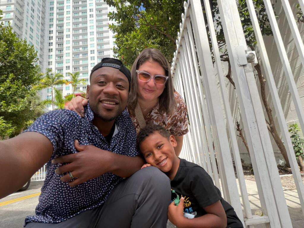 Arielle and her family