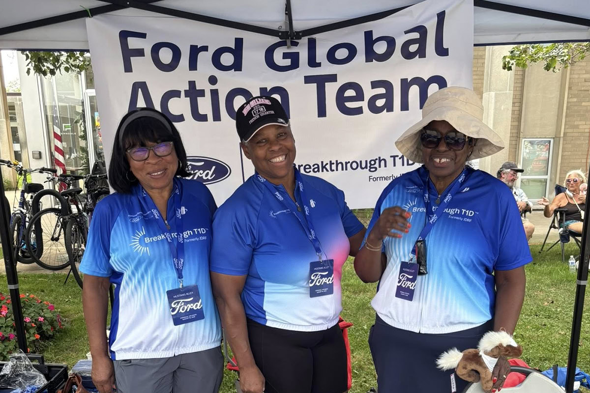 Breakthrough T1D Corporate Partner Ford Motor Company employee volunteers