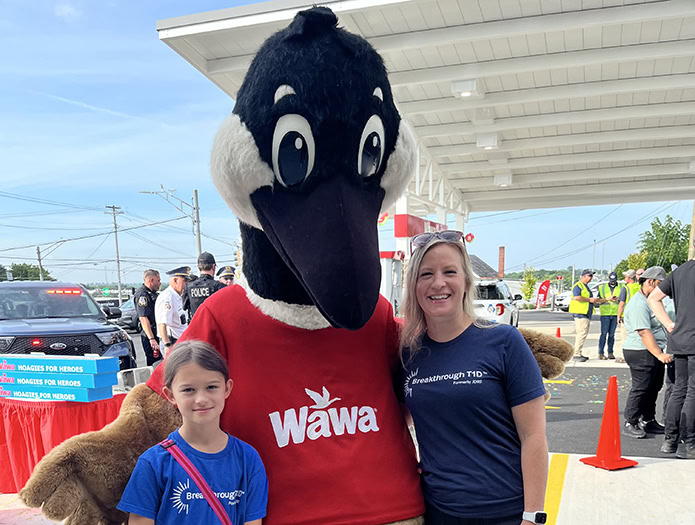 Breakthrough T1D Corporate Partner Wawa raises awareness for type 1 diabetes