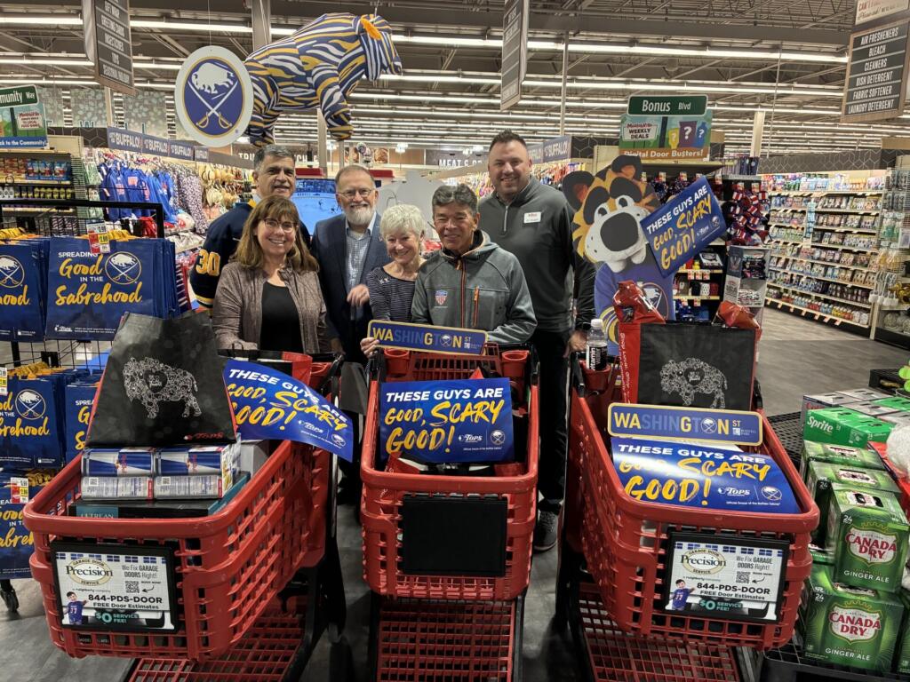 Tops Friendly Markets shopping spree with the Buffalo Sabres