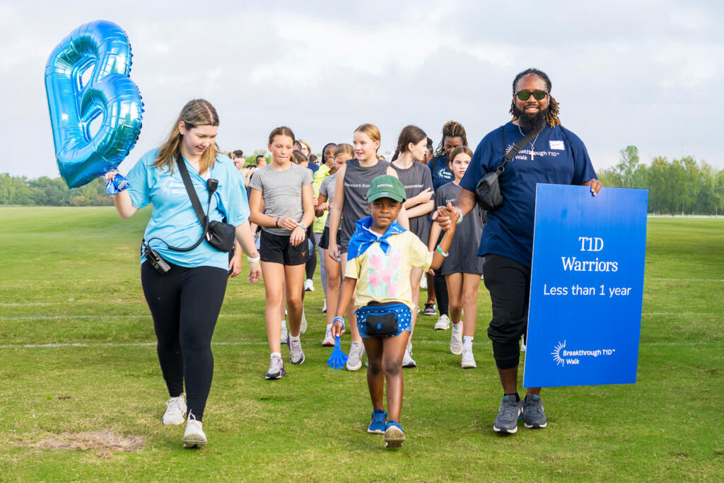 Breakthrough T1D Walk team